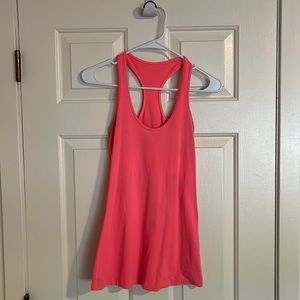 Lululemon bright pink sports top
